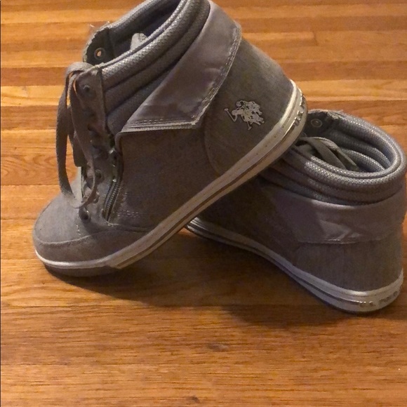 Polo shoes . Super cute . Worn once - Picture 3 of 4